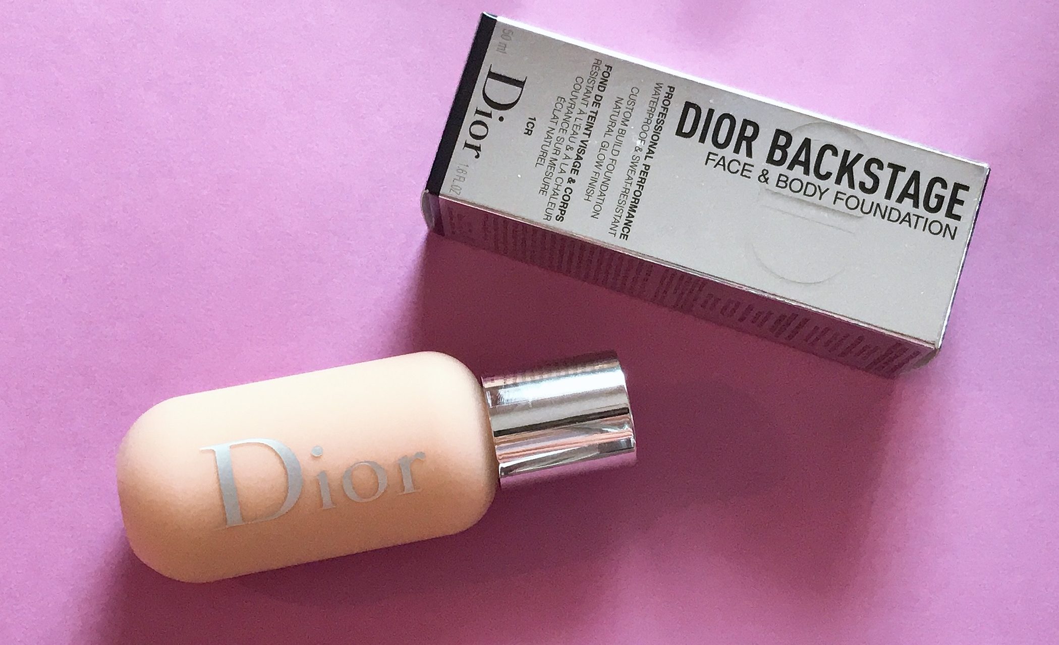 DIOR】ディオールバックステージフェイス＆ボディファンデーションの色