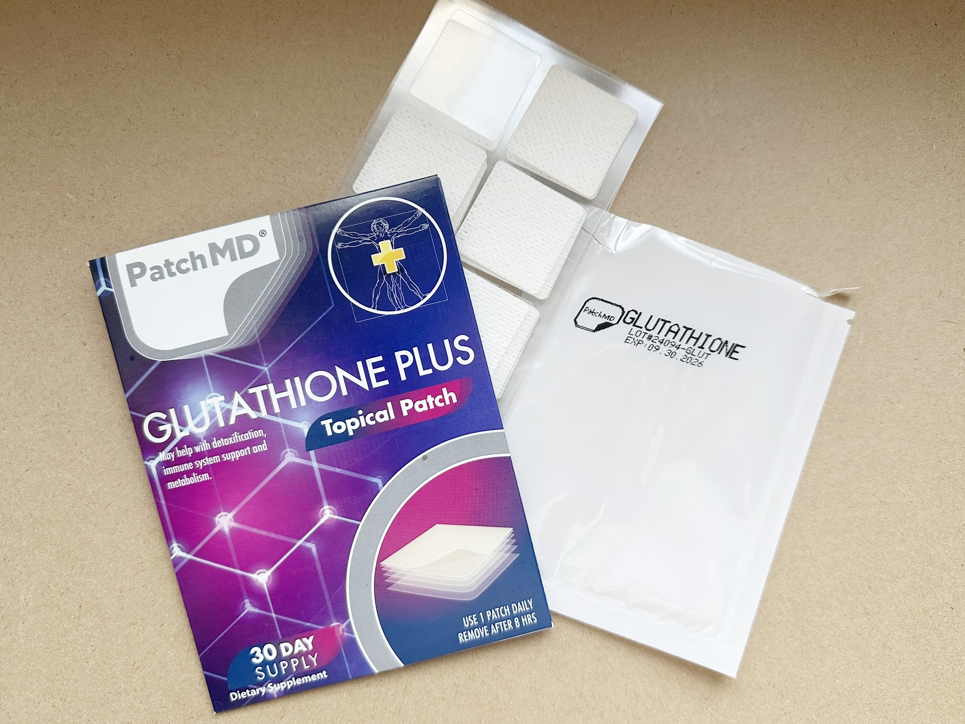 貼るだけ簡単！パッチMD グルタチオンプラスの使い方 | LULU