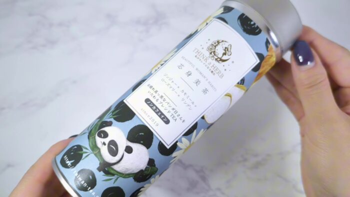 芯身美茶　ノンカフェイン お疲れ真っ黒なパンダ目さんをいたわるブレンドTEA